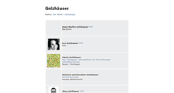 Desktop Screenshot of gelzhaeuser.de