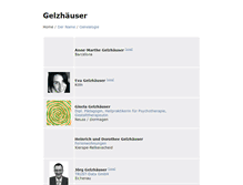Tablet Screenshot of gelzhaeuser.de